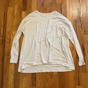Lululemon Long Sleeve Lightweight Tee – White – Size S/M
